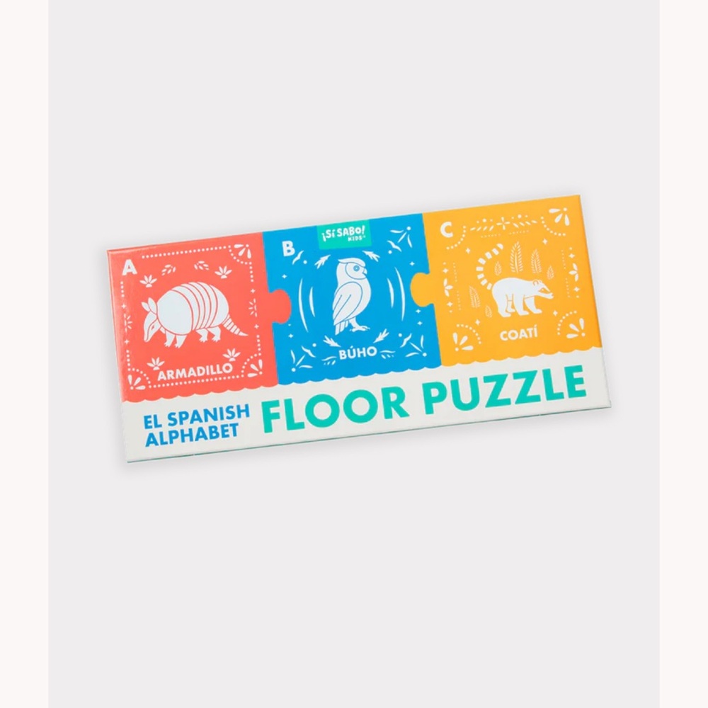Spanish Alphabet Floor Puzzle